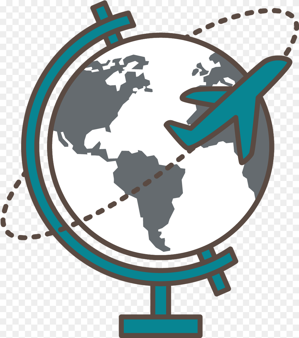 Independent Business Development Manager Transparent Background Circle Earth Arrow Satellite, Astronomy, Outer Space, Planet, Globe Png Image