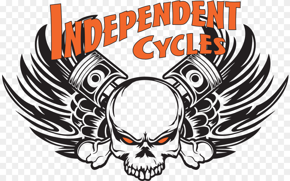 Independent Cycles T Shirt Design New T Shirt Print Design, Emblem, Symbol, Adult, Male Free Transparent Png