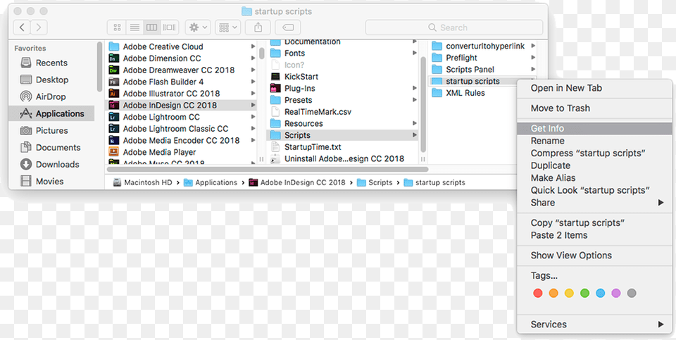 Indesign Startup Scripts Folder Scripting Language, File, Page, Text, Webpage Png