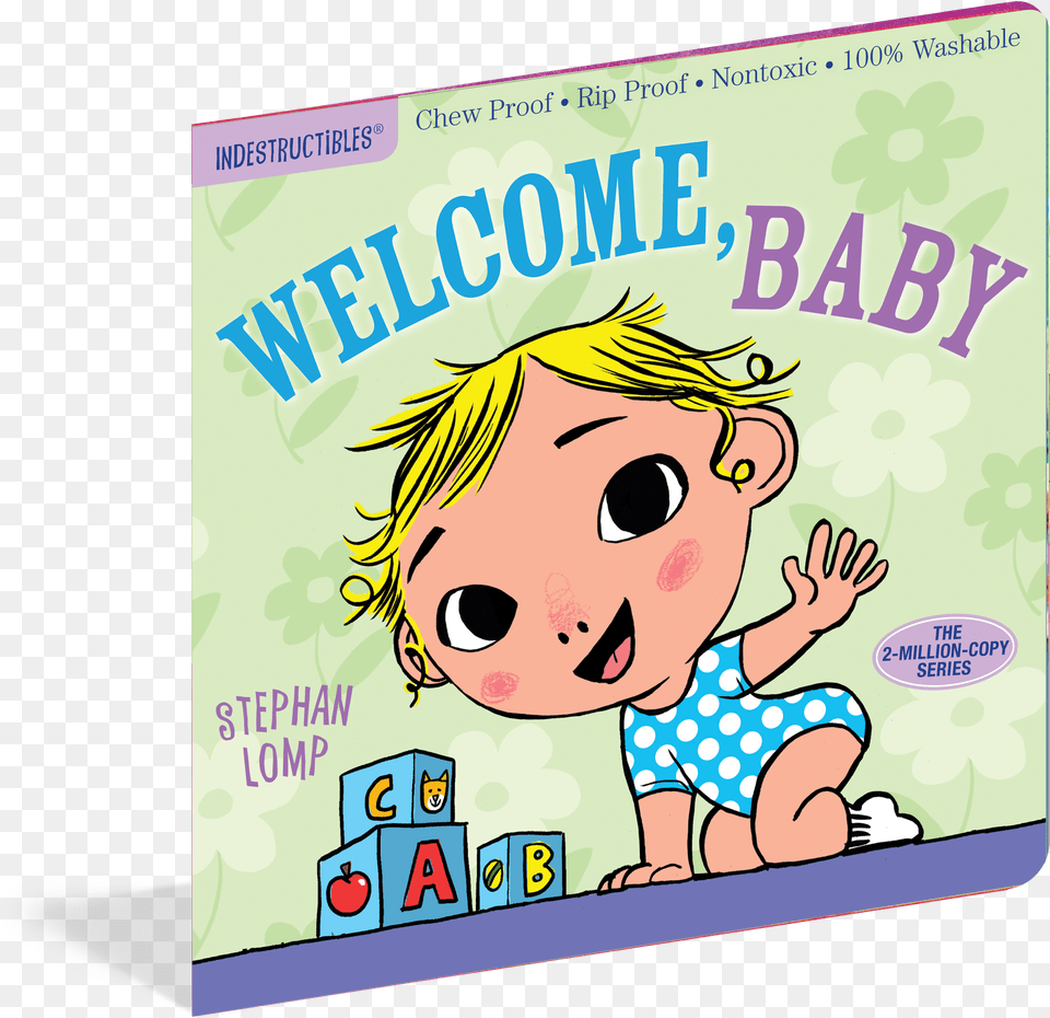 Indestructibles Mama And Baby Book Is About Mothers Infant, Comics, Person, Publication, Face Free Transparent Png