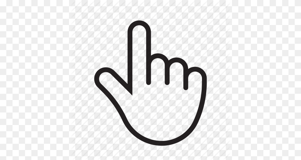 Index Finger Pointer Pointer Gesture Tap Tap Gesture Two Icon, Clothing, Glove, Baseball, Baseball Glove Free Png Download