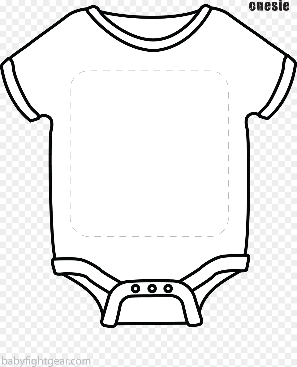 Index Of Baby Onesie Vector, Clothing, T-shirt, Shirt, Device Free Png Download