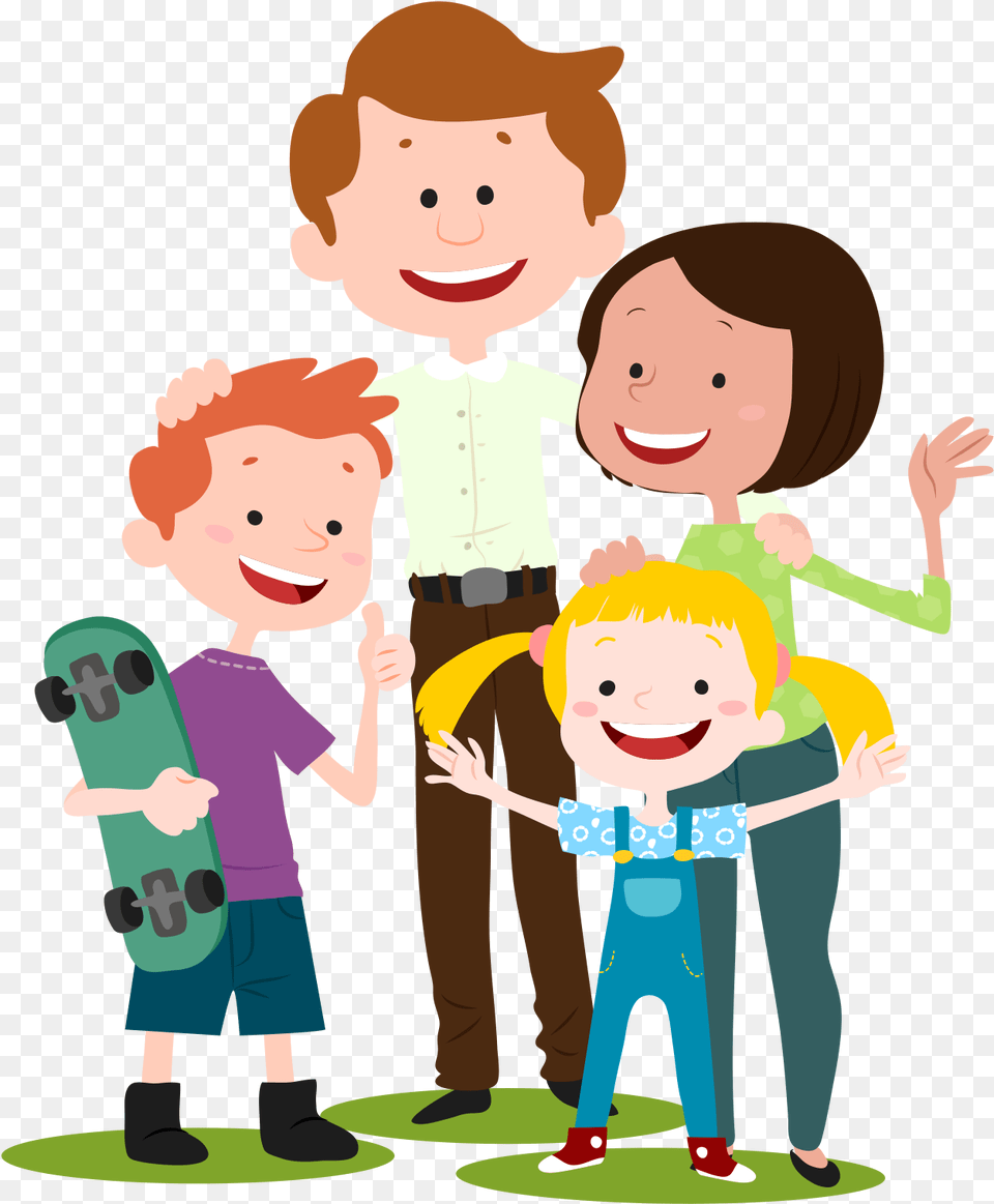 Index Of Happy Family Animated, Person, People, Baby, Clothing Free Png Download