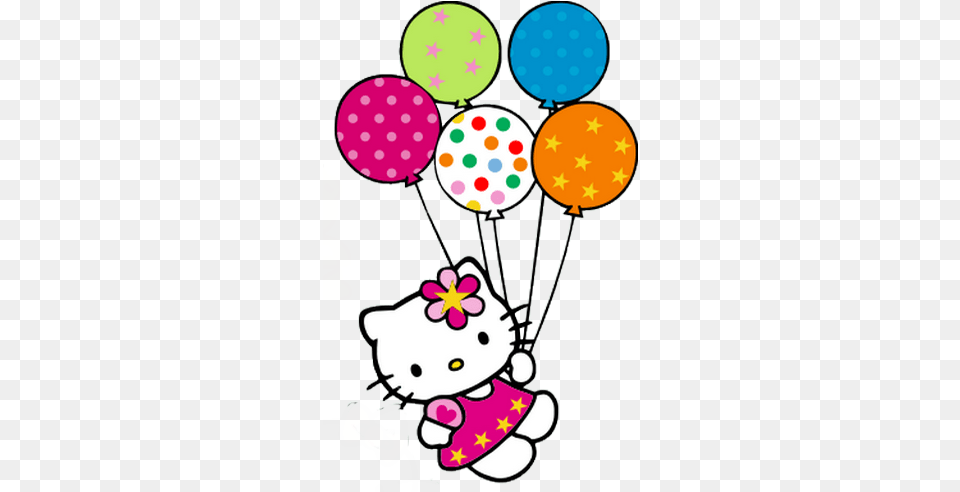 Index Of Hello Kitty Birthday, Balloon, Food, Sweets, Rattle Free Png