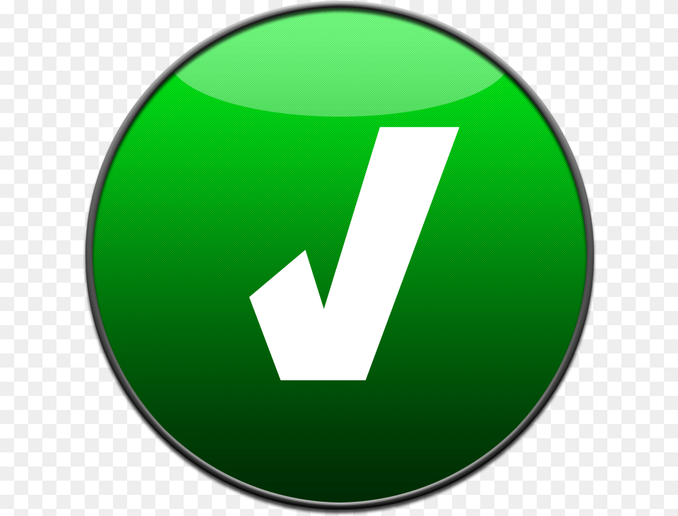 Index Of Imagescommunitythumb447donepng Green Check Mark Button, Disk, Symbol, Sign Png Image