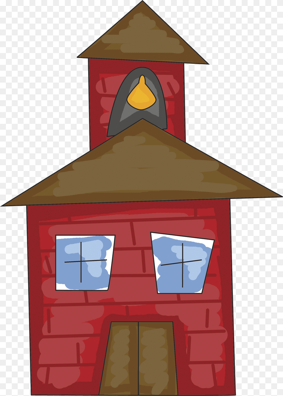 Index Of Imagesscrappin Doodleskids Stick Kids Scrappin Doodles School Clipart, Architecture, Tower, Building, Bell Tower Png Image