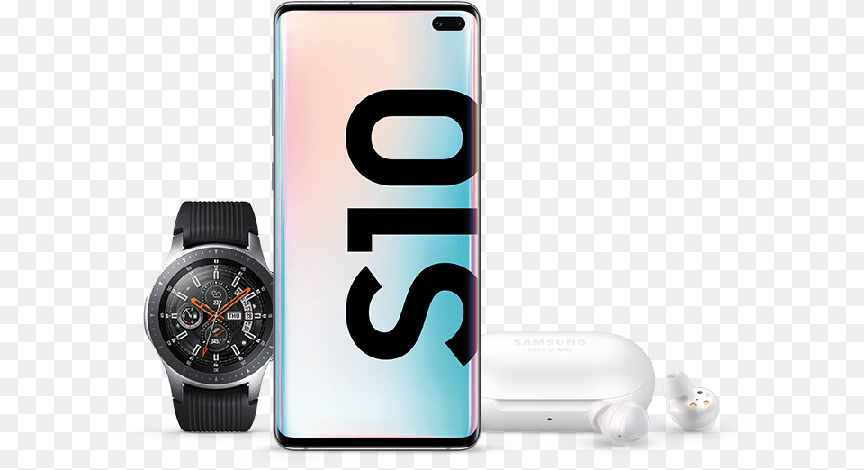 Index Of Samsung Galaxys10images Samsung S10 Bundle, Wristwatch, Electronics, Mobile Phone, Phone Png