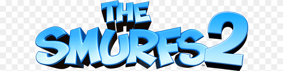 Index Of Smurfs 2 Logo, Text, Art Png Image