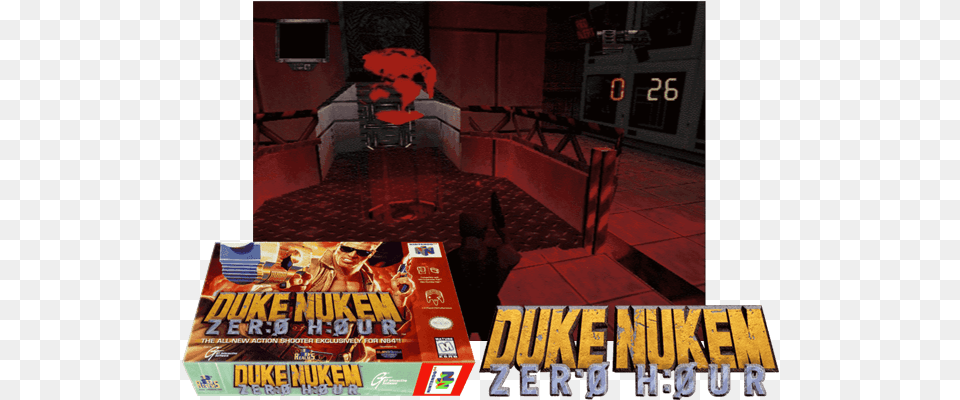 Index Of Top100n644recalboxdownloadedimages Duke Nukem, Advertisement, Poster, Adult, Person Free Png