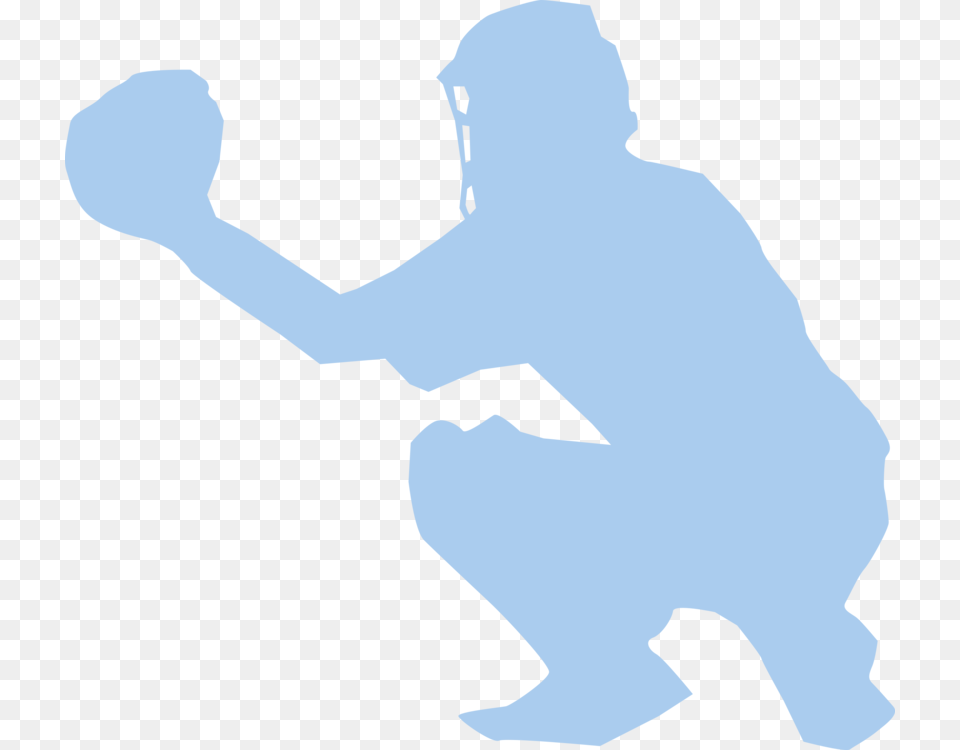 Index Of Vectorsbaseball Clipart Silhouette Baseball Catching Clipart, Adult, Male, Man, Person Free Png