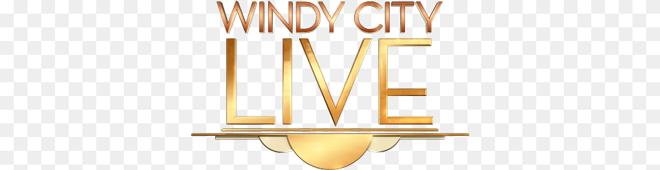 Index Of Windy City Live Logo, Gold, Text, Lighting Free Png Download