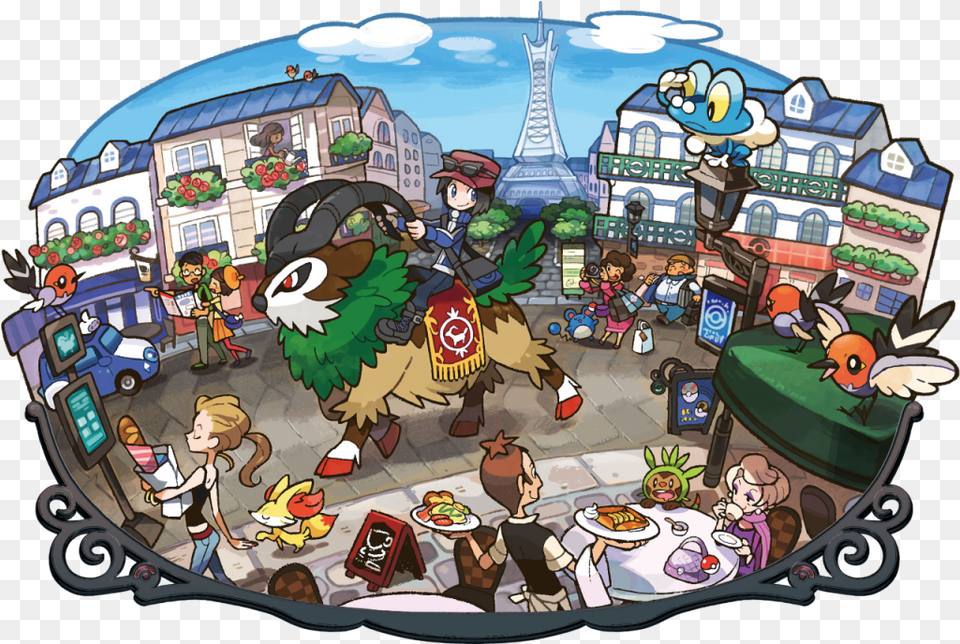 Index Of Wp Pokemon X And Y Art, Book, Comics, Publication, Person Png Image