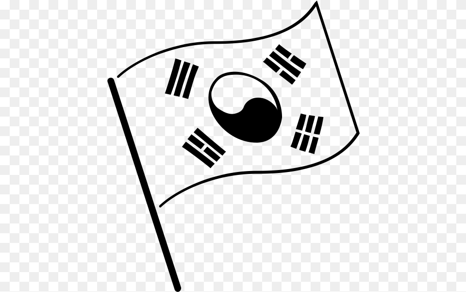 India And South Korea Independence Day, Gray Free Transparent Png