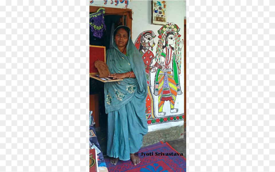India Bihar Discovering Madhubani Art In Ranti Tradition, Adult, Person, Woman, Female Free Transparent Png