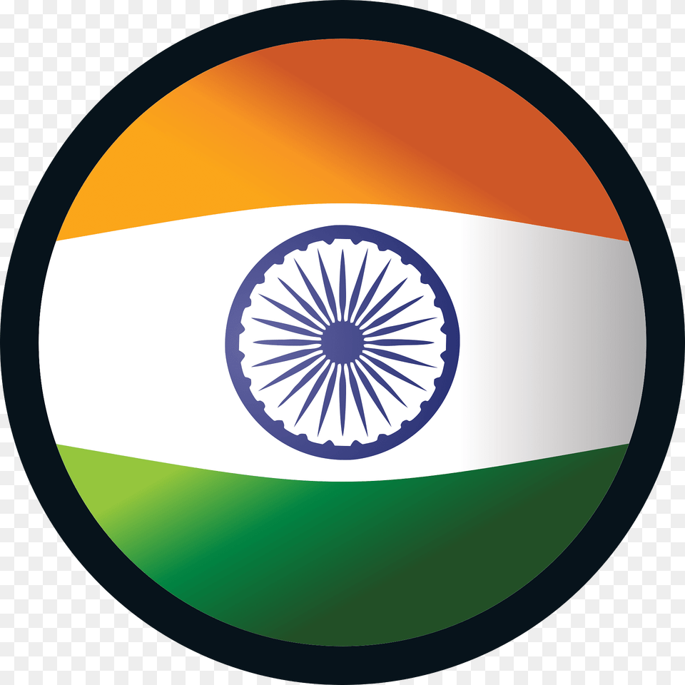 India Clipart, Disk, Logo Free Png