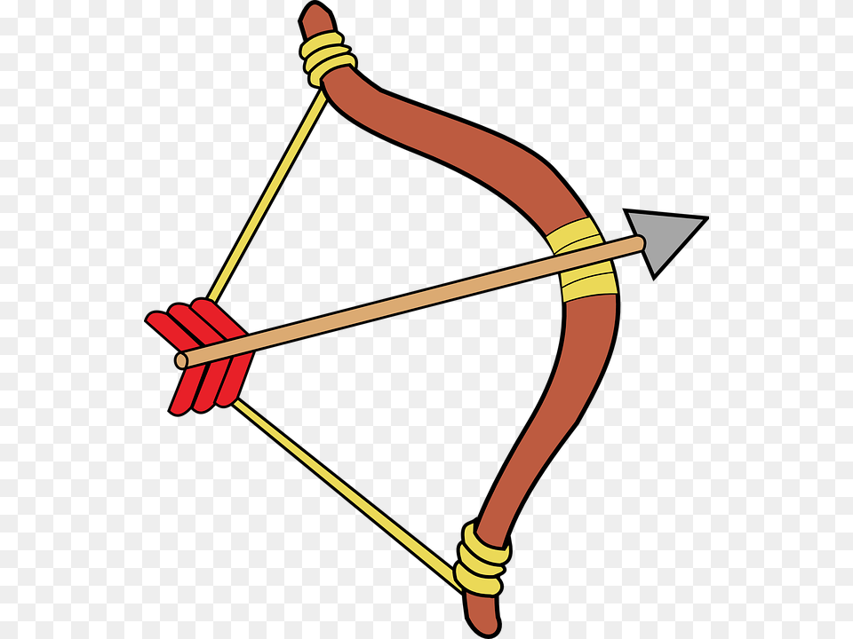 India Clipart Arrow, Weapon, Bow Free Png Download