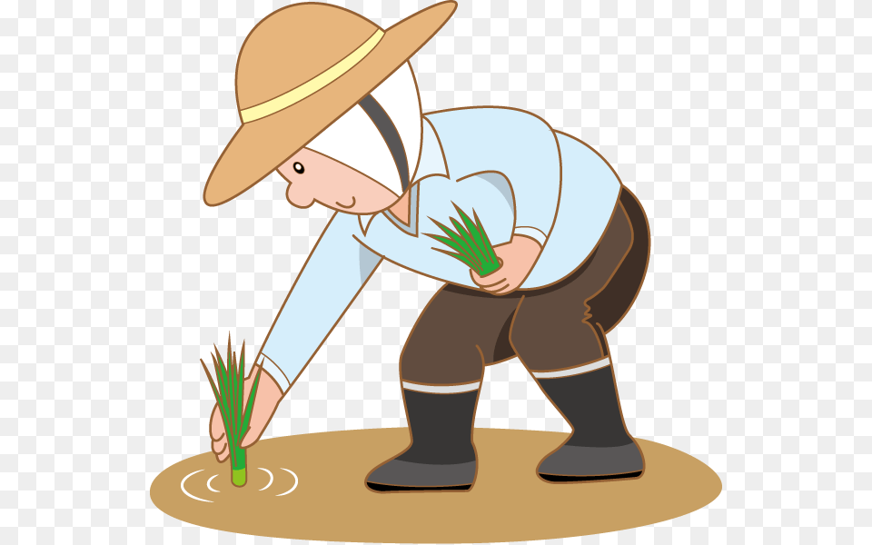 India Clipart Farmers Farmer Clipart, Clothing, Garden, Gardening, Hat Png Image