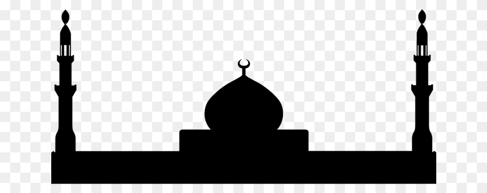 India Clipart Mosque, Gray Free Transparent Png