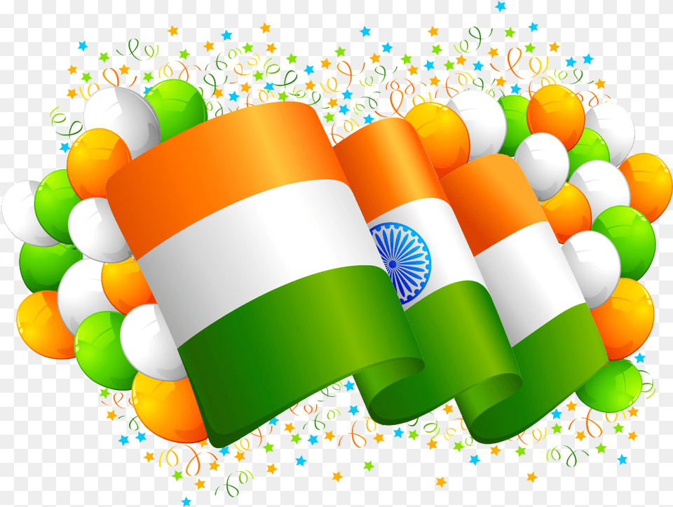 India Flag, Balloon Free Png Download