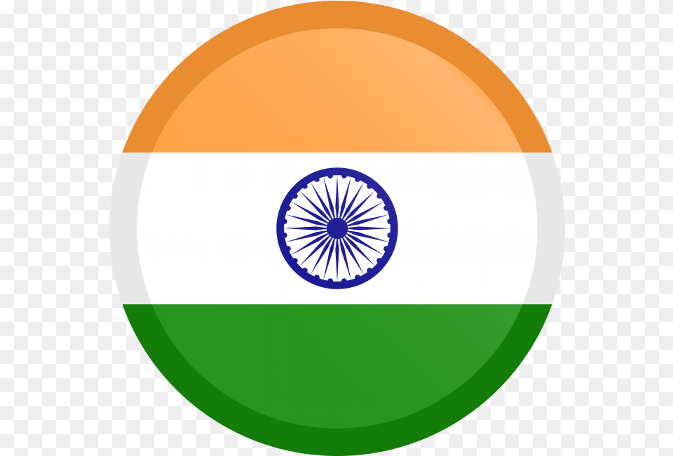 India Flag Button Round Small European Crypto Bank India Flag Icon, Machine, Sphere, Wheel, Disk Free Png Download