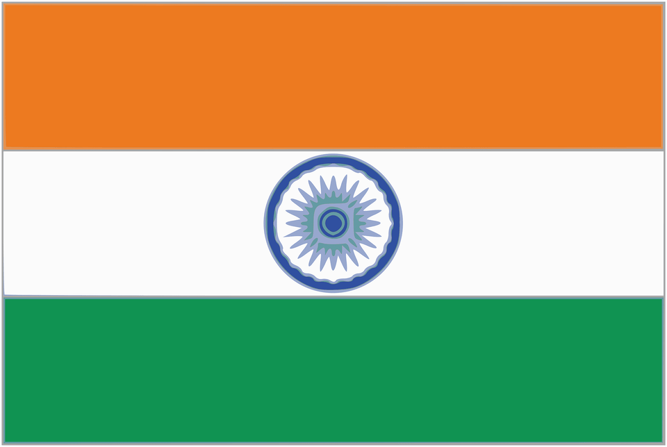 India Flag Clipart Png Image