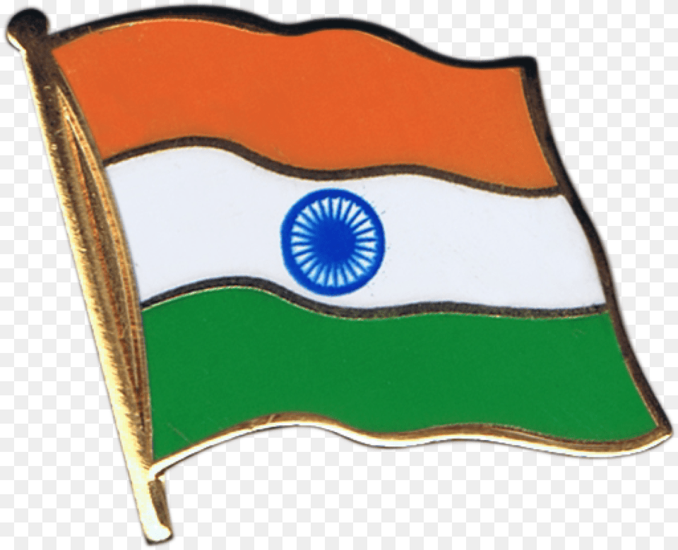 India Flag Pin Badge India Flag Lapel Pin, India Flag Free Transparent Png