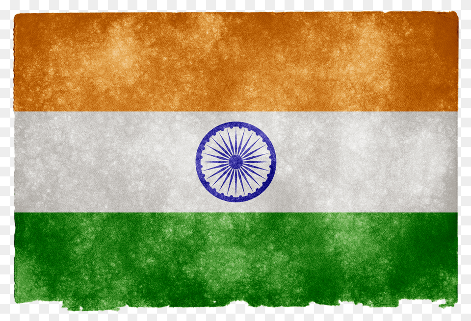 India Grunge Flag Machine, Wheel Png Image