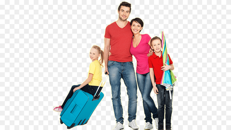 India Holiday Trip Happy Family Travel, Shopping, Pants, Jeans, Person Png