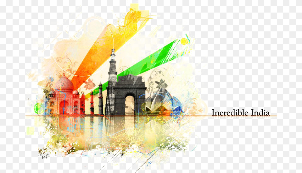 India Image Tourism Incredible India Logo, Art, Graphics, Collage Png