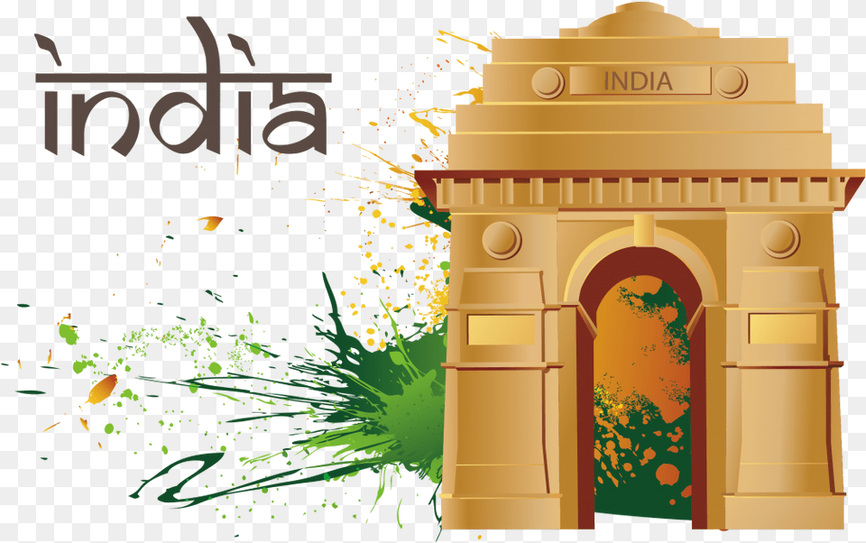 India India Gate Vector, Arch, Architecture Free Png