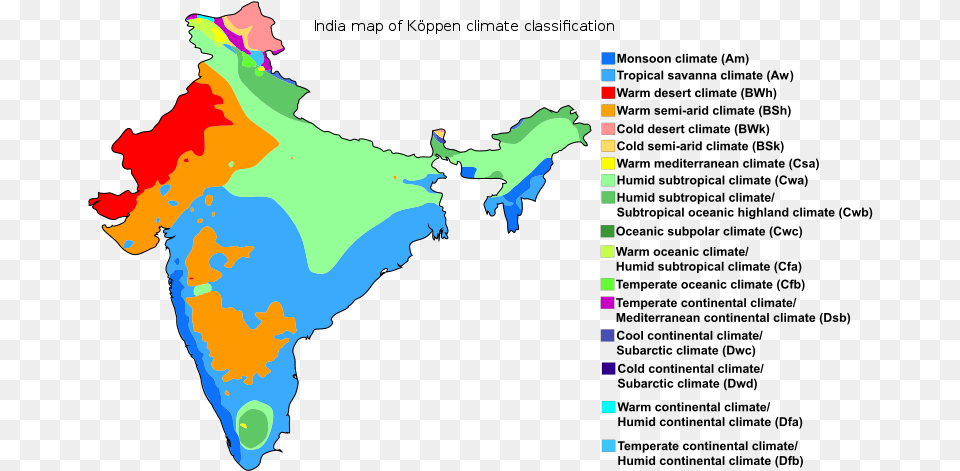 India Map Of Kppen Climate Classification Koppen Climate Classification India, Plot, Chart, Baby, Person Png