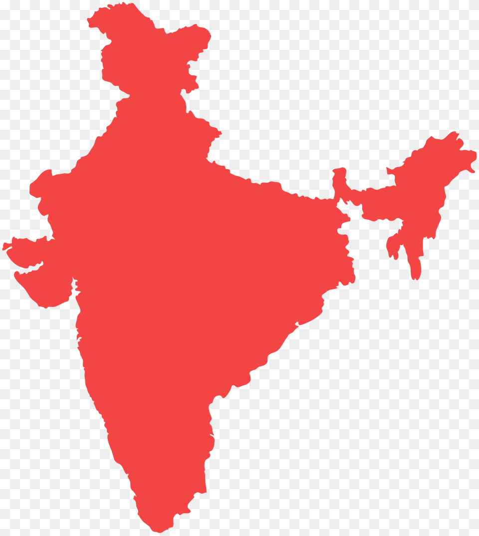 India Map Silhouette, Chart, Plot, Person, Atlas Free Transparent Png