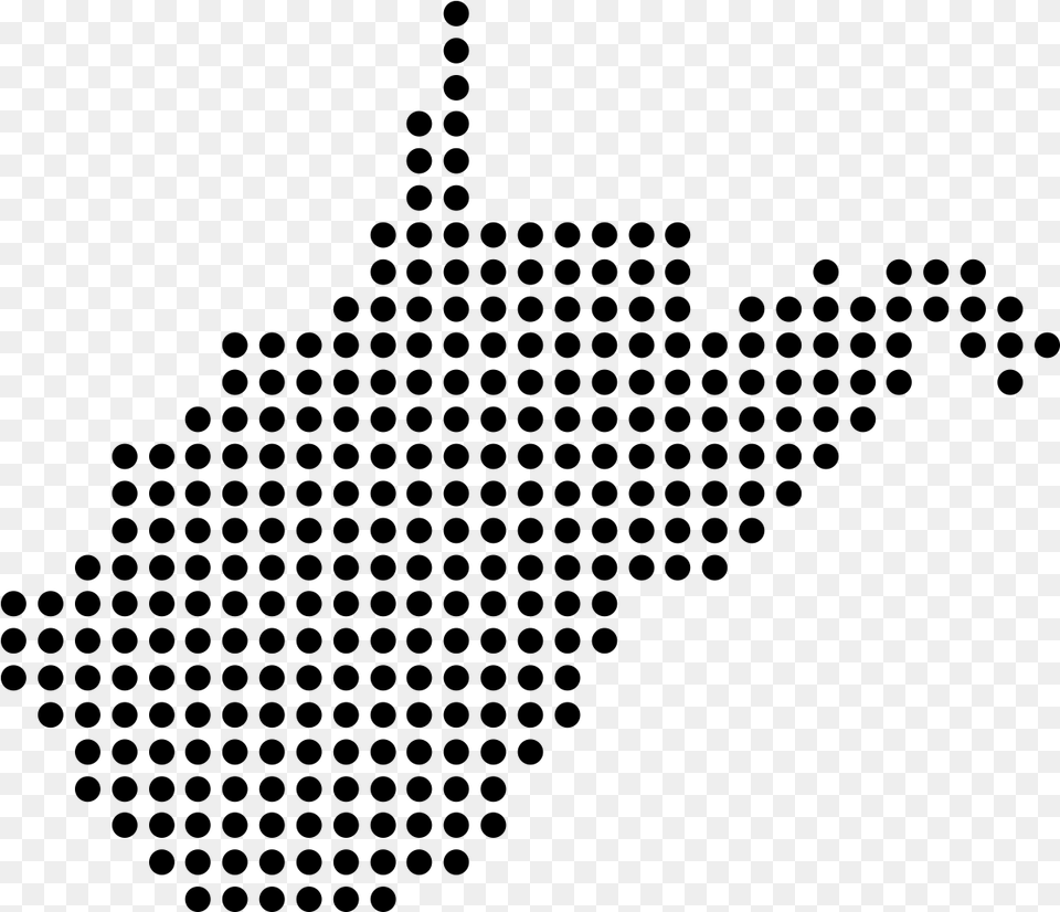 India Map Vector Dots, Gray Png Image