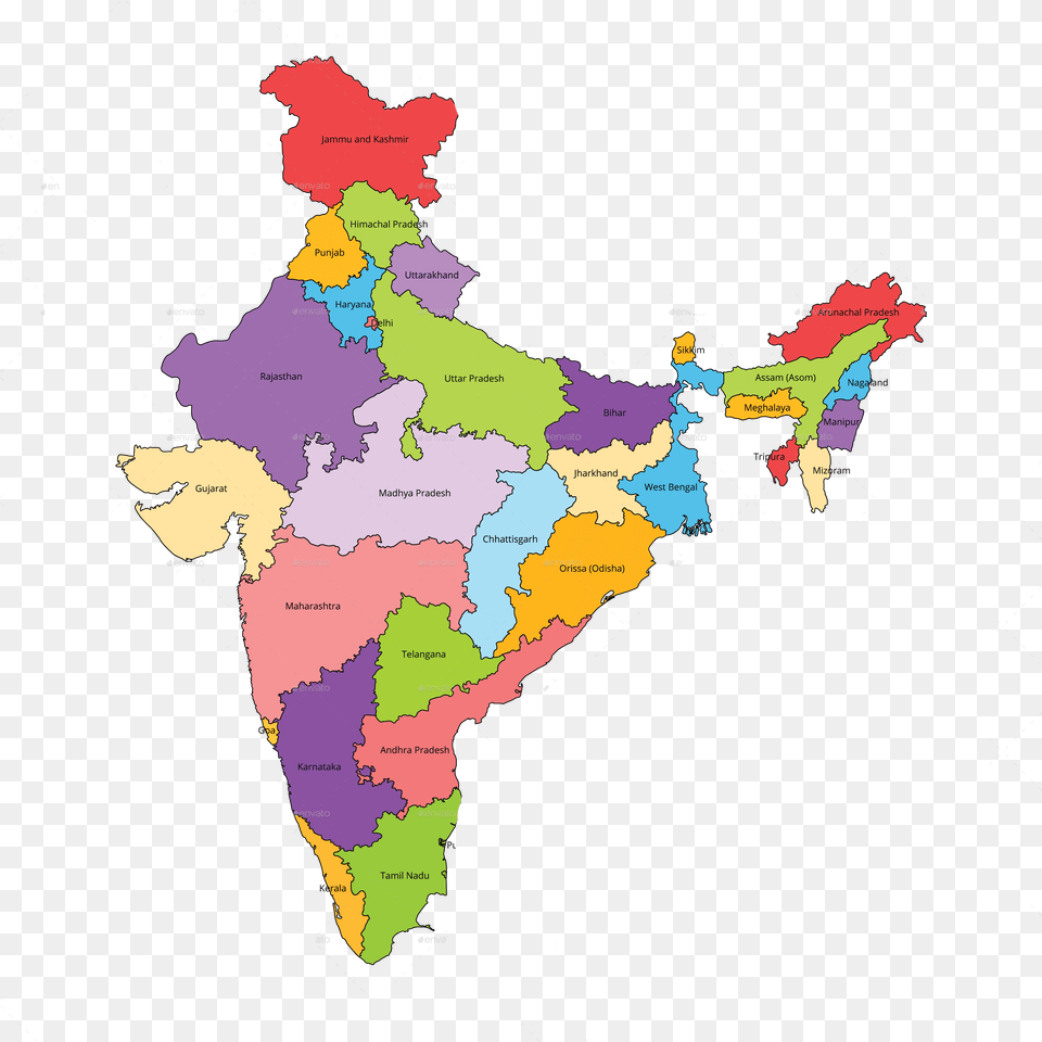 India State Map 2019, Atlas, Chart, Diagram, Plot Free Png