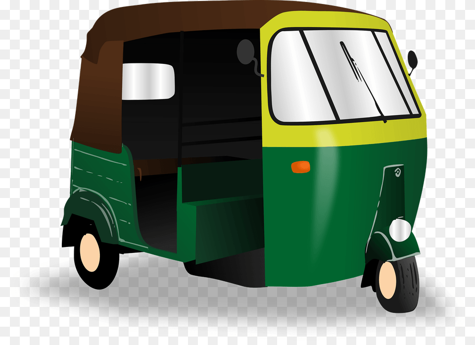 India Tuktuk Clipart, Caravan, Van, Transportation, Vehicle Png