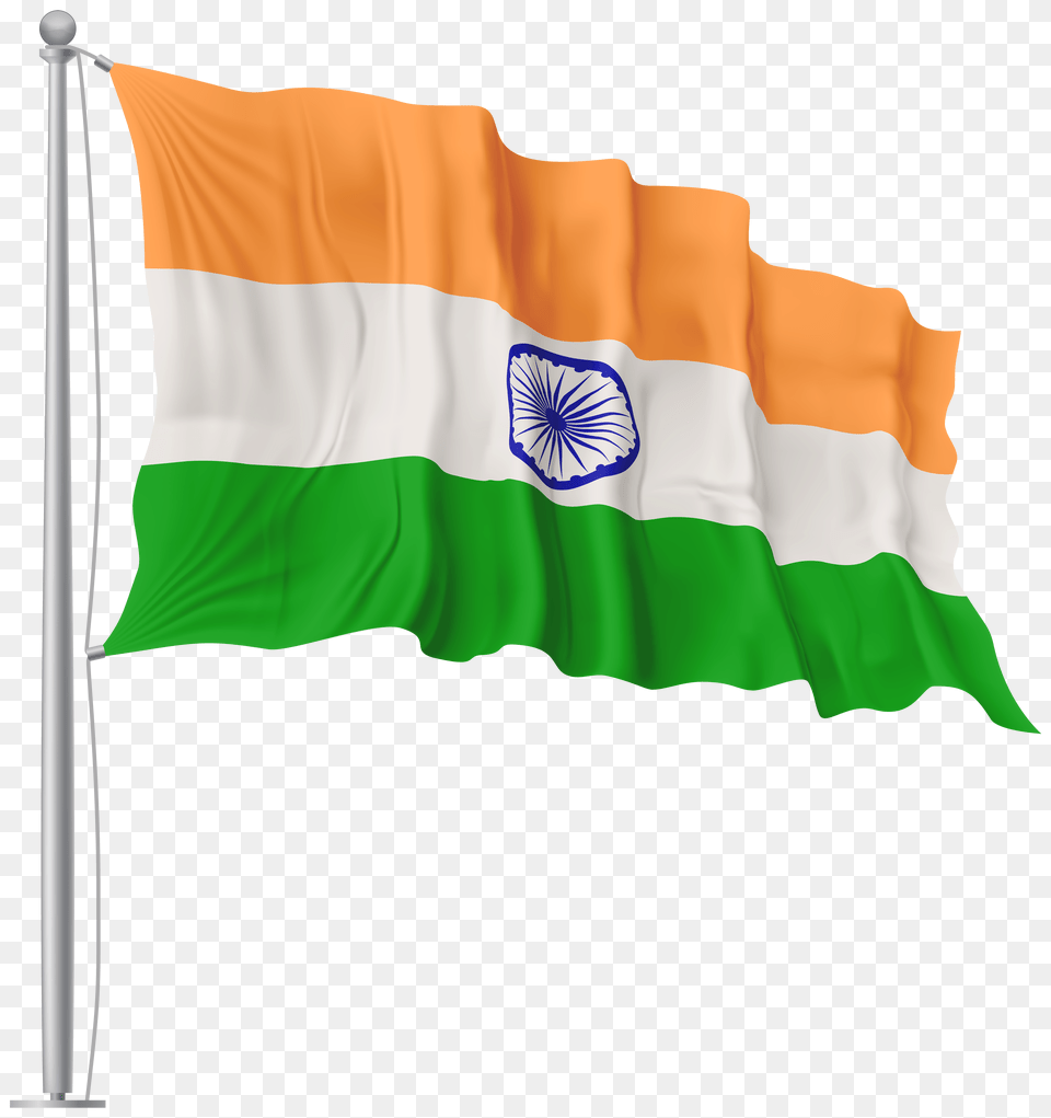 India Waving Flag Png Image