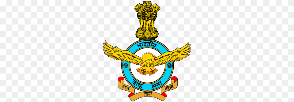 Indian Air Force, Badge, Emblem, Logo, Symbol Free Transparent Png