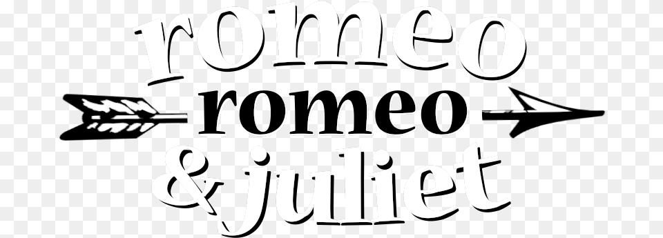 Indian Arrow Logo Transparent Image Transparent Romeo And Juliet Logo, Text Free Png Download