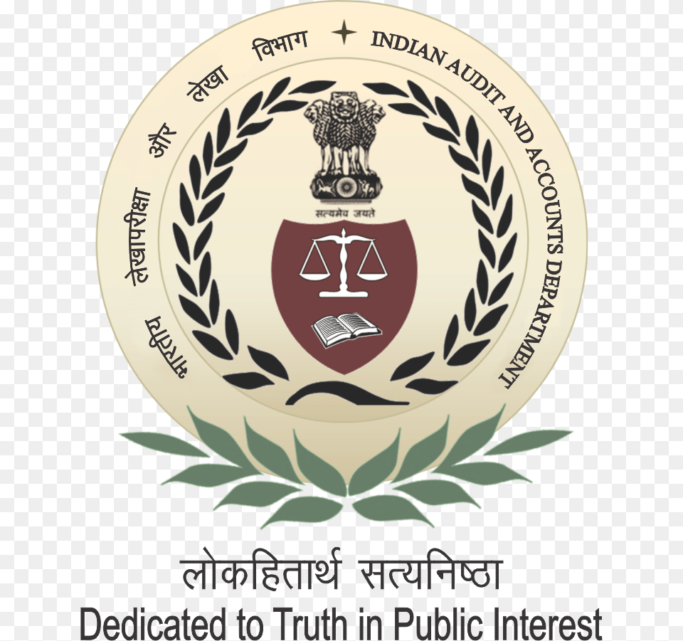 Indian Audit And Accounts Service, Badge, Logo, Symbol, Emblem Png