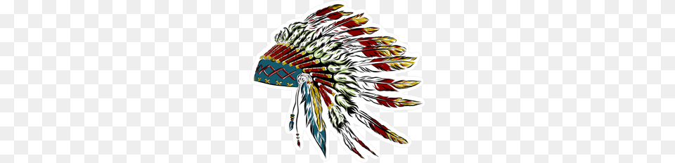 Indian Bow Sticker, Weapon, Arrow Png Image