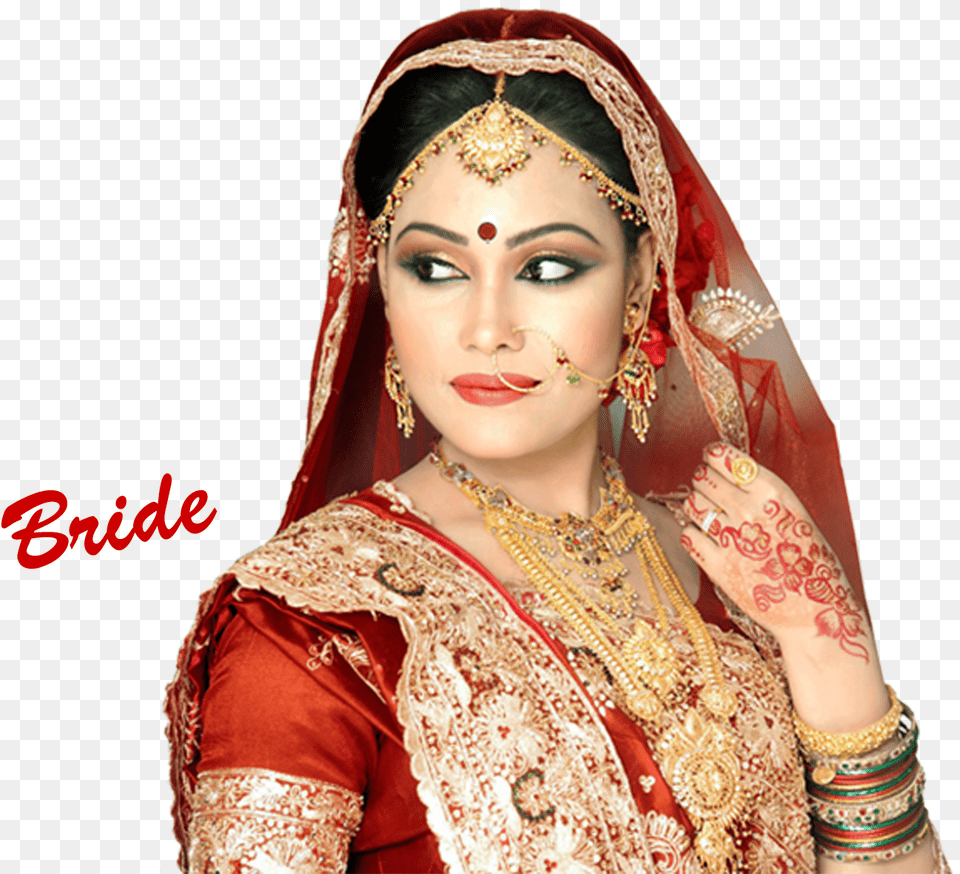 Indian Bridal Hd, Accessories, Wedding, Person, Gown Free Png Download