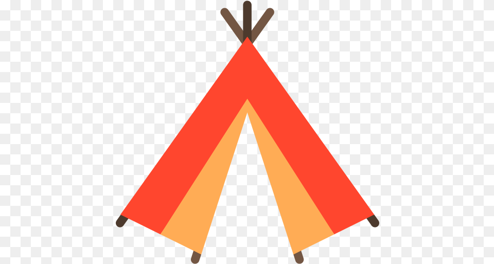 Indian Camp Icon Camp Vector, Tent, Camping, Outdoors Free Png Download