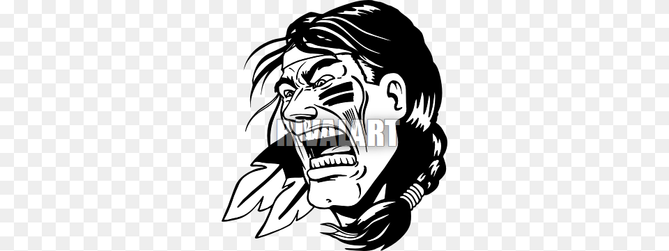 Indian Chief Head Clip Art, Stencil, Person, Face, Photography Free Transparent Png