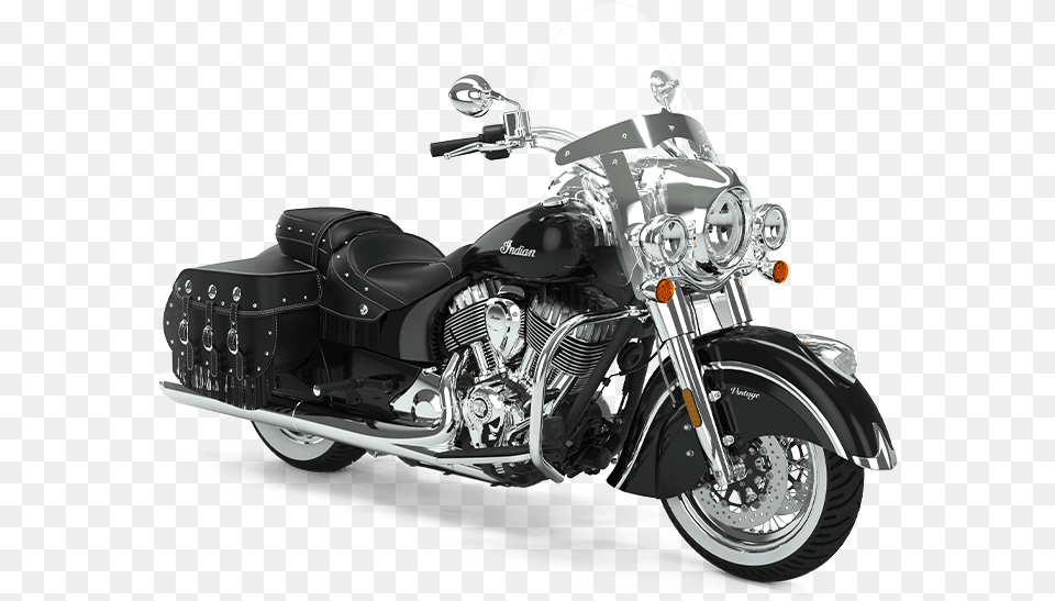 Indian Chief Vintage Thunder Black 2020 Indian Chief Vintage, Motorcycle, Transportation, Vehicle, Machine Png