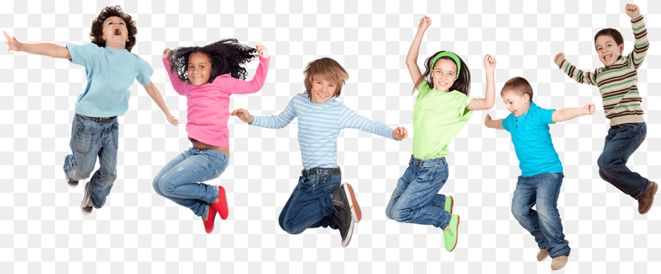 Indian Children Jumping, Pants, Clothing, Jeans, Male Png