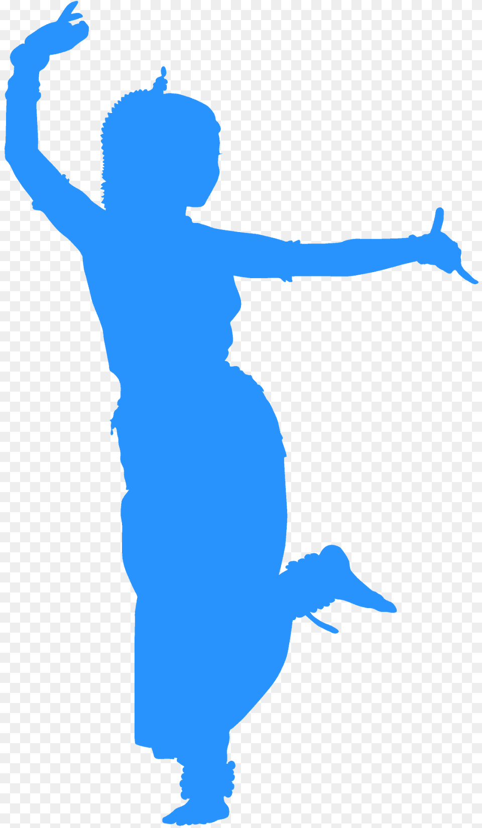 Indian Classical Dance Silhouette, Dancing, Leisure Activities, Person Png Image