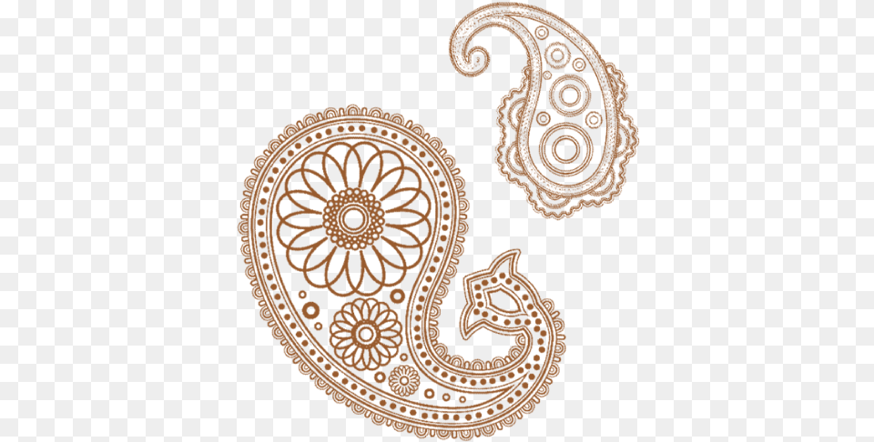 Indian Designs Mehndi Design Transparent, Pattern, Paisley Free Png Download