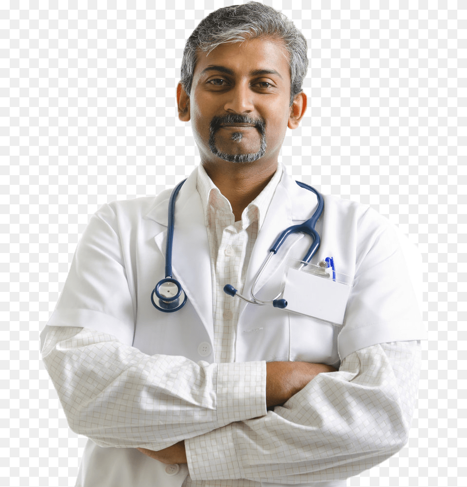 Indian Doctor, Clothing, Coat, Lab Coat, Adult Free Png Download