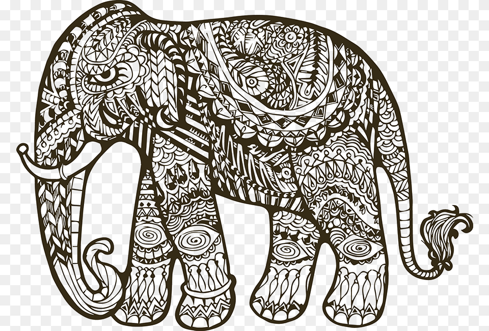 Indian Drawing At Getdrawings Coloring Pages For Girls Hard, Pattern, Chandelier, Lamp, Animal Png Image