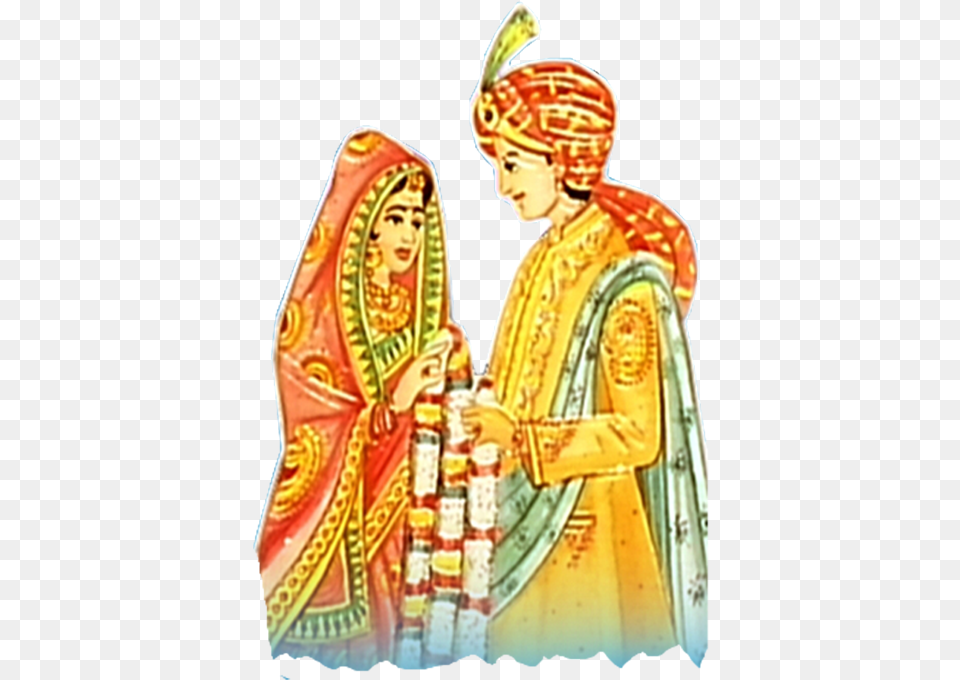 Indian Dulha Dulhan Indian Wedding Symbol, Woman, Adult, Person, Female Png